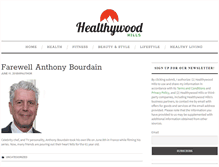 Tablet Screenshot of healthywoodhills.com